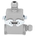 thumbnail image 2 of Industrial Electrical Plugs, Heavy Duty Connector High Temperature Resistant Rustproof 1-2.5mm² Wire Size  For Large Mechanical Equipments, 2 of 8