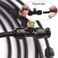 thumbnail image 4 of Fan Mount Misting Cooling Kit - Outdoor Brass Nozzle Spray System with Garden Hose Adapter, Patio Climate Control, 4 of 8
