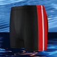 thumbnail image 4 of Viluyesy Men Board Shorts Swim Trunk 5 Inseam Drawstring Summer Beach Shorts, Red Free Size, 4 of 6