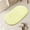 Green GN, variant on Iumwxz area rug Floor Mats Household Oval Living Room Carpet Entry Door Bedroom Foot Mats Bathroom Bathroom Absorbent Floor Mats 23.62x35.43in mat carpet rugs for living room Red cotton Rollback
