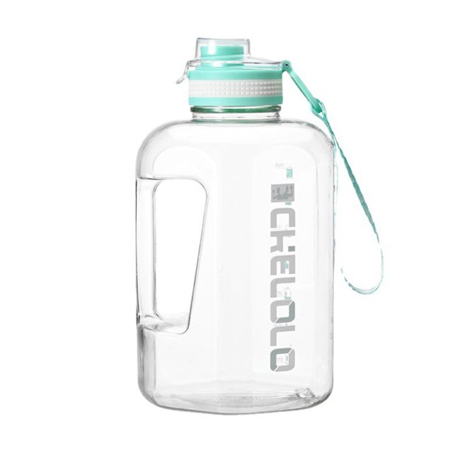 B-32 Vert Pichet d'Eau 1600 ml Plastique Grande Capacité Sports de Plein Air Usage Portable