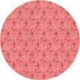 thumbnail image 1 of Ahgly Company Machine Washable Indoor Round Transitional Fire Engine Red Area Rugs, 7' Round, 1 of 7
