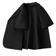 thumbnail image 4 of Women's Solid Color 3/4 Sleeve Casual Suit Jacket Cardigan for Spring and Summer, 4 of 4