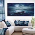 thumbnail image 1 of Boat Driftinga Away from the Past - Landscape Canvas Art Print, 1 of 4