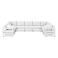 thumbnail image 1 of Meridian Furniture Nizuc White Outdoor Patio Modular Sectional, 1 of 8