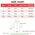 thumbnail image 2 of Imperméable Réutilisable Femmes Hommes Poncho Séchage Rapide à Capuche Pluie Adulte Randonnée Vêtement de Pluie TG, 2 of 8