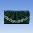 thumbnail image 2 of Sentmoon Purses for Women Womens Purses and Handbags Women's Wrinkled Rhinestone A Fashionable and Versatile Spring/Summer Style for Banquets and Weddings Featuring Sequins Sparkles and A Chain., 2 of 10