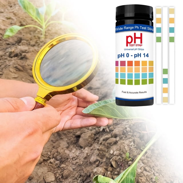 Universal PH0-14 Test Strips for Accurate Water and Base Analysis in Home Labs 100PCS
