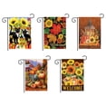 thumbnail image 2 of Garden Flag Thanksgiving Day Outdoor Banner 3D Printing Decoration Hanging Autumn Sign, Type 4, 2 of 7