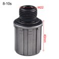 thumbnail image 1 of LEFU pour Vélo de Montagne Bicyclette Corps de Moyeu en Acier Cassette 8-10 Vitesses Compatible avec pour Quandlo NovaTec Fastace Corps de Roue Libre avec Rondelle pour Composants de Cyclisme (Billes en Vrac Noires), 1 of 10