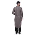 thumbnail image 5 of Atasi Printed Pathani Kurta With Salwar For Men Indian Summer Ethnic Set, 5 of 5