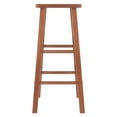 thumbnail image 2 of Carrick Bar Stool with Square Seat in Teak Finish, 2 of 3