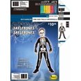 thumbnail image 3 of Skeleton Costume for Boys, One Size Fits Most, Partyholic, 3 of 4