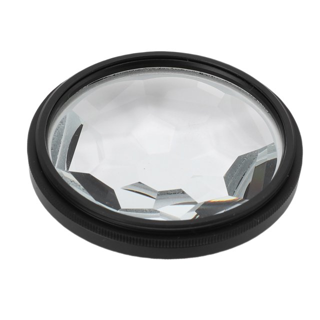 Camera Kaleidoscope Filter High Transmittance Optical Glass Lens Effects Filter Versatility Photography Grade Kaleidoscope Lens Rainbow Mirror Effects Enhance Image Quality DSLR
