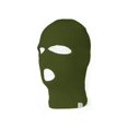 thumbnail image 1 of TopHeadwear 3-Hole Ski Face Mask Balaclava, Olive, 1 of 2