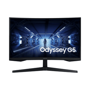 Samsung 27" WQHD Odyssée G5 Moniteur de jeu avec 1000R Écran courbé LC27G55TQBNXZA