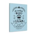 thumbnail image 2 of Scripture Walls An Excellent Wife Proverbs 12:4 Bible Verse Canvas Christian Wall Art Ready To Hang Unframed, 2 of 7