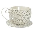 thumbnail image 3 of Lipstore Pot de Plante Pot de Fleurs Collection de Table Extérieure Pots de Fleurs Pot de Fleurs pour Blanc, 3 of 8