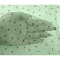 thumbnail image 4 of oneOone Viscose Chiffon Fabric Leaves & Rose Flower Decor Fabric Printed BTY 42 Inch Wide, 4 of 4
