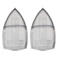 thumbnail image 1 of Unique Bargains Iron Cover Non Stick Iron Shoe Aluminum Electric Iron Assistant Tool 210x122mm 2 Pack, 1 of 6