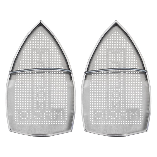 Unique Bargains Iron Cover Non Stick Iron Shoe Aluminum Electric Iron Assistant Tool 210x122mm 2 Pack