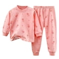 thumbnail image 1 of Ensemble de Pyjama à Manches Longues Confortable pour Tout-Petits et Enfants, Tenue de Nuit Douillette, 1 of 2