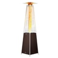 thumbnail image 1 of VEVOR Chauffage de Patio au Propane 48000 BTU Pyramide avec Roues pour Patio Extérieur Bronze, 1 of 9