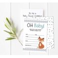 thumbnail image 4 of Inkdotpot 30 Jungle Animals Baby Shower Invitation Cards Fill In Blank Invites, 4 of 6