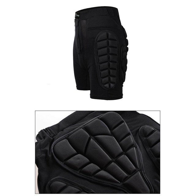Protection de Hanches de Ski Patinage Pantalon de Protection Patinage Respirant pour Ski m