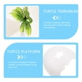 thumbnail image 2 of Weiweiguan Réservoir pour Tortues Terrarium d'Alimentation pour Tortues Plateforme de Bain Plateforme de Repos pour Tortues, 2 of 6