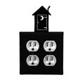 thumbnail image 1 of Village Wrought Iron EOO-256 Outhouse - Couvercle Double Sortie, 1 of 3