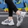 thumbnail image 4 of LSLJS Espadrilles pour Hommes, Chaussures Décontractées de Mode pour Hommes à Motif Graffiti Confortables et Respirantes, Espadrilles Basses, 4 of 9