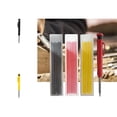 thumbnail image 1 of Crayon de Charpentier Solide de 2,8 mm avec Aiguiseur Intégré, Graphite Résistant aux Rayures, Utilisation Manuelle, Crayon de Marquage pour le Travail du Bois pour la Construction, 1 of 8