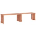 thumbnail image 1 of vidaXL Patio Bench Extendable Garden Bench Outdoor Seating Solid Wood Pine, 1 of 6