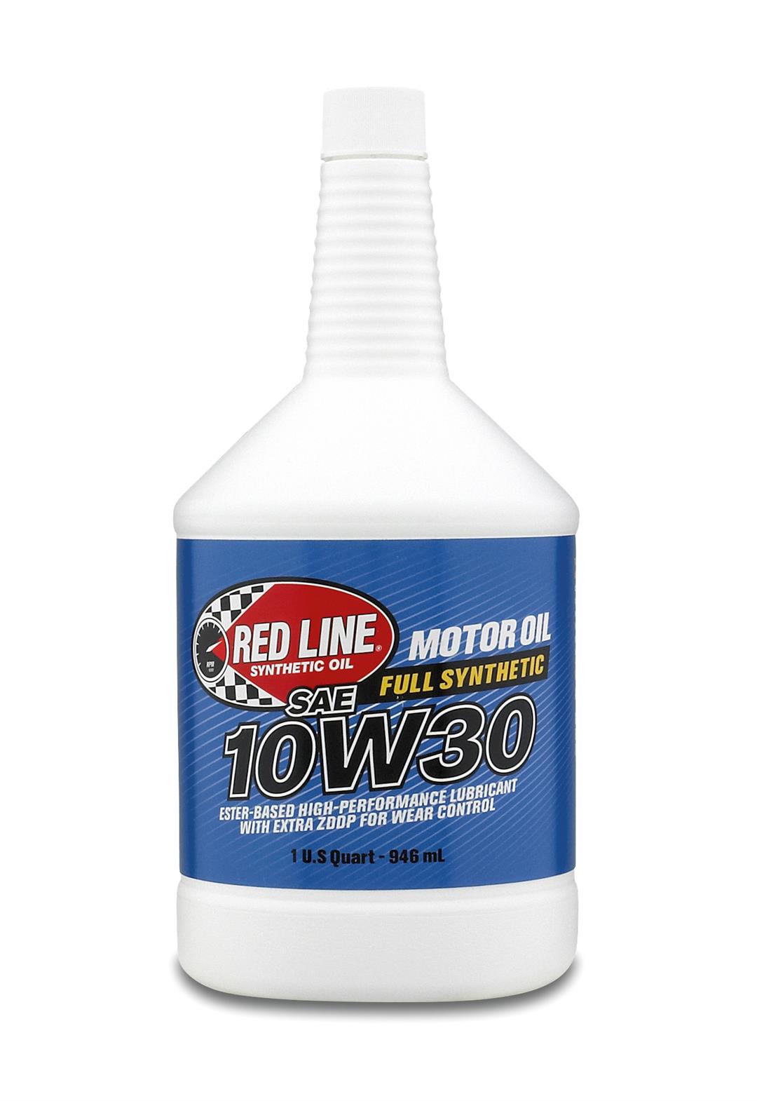 Red Line Oil Oil 11304 SAE 10W30; Synthetic; 1 Quart Bottle; Single