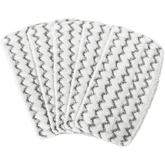 4Pcs Steam Mop Pads, Washable Microfiber Cleaning Steamer Replacement Pads For Steam Pocket Mop Hard Floor Cleaner