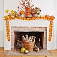 thumbnail image 3 of Birdeem Halloween Decorations for Home, Outside Halloween Decorations, Halloween Decorations Simulated Maple Leaves Halloween Simulation Green Plants Bar Home Garden Decorations, Home Bar Furniture, 3 of 6
