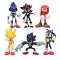 thumbnail image 1 of 6pcs Sonic Mini Figures Doll Model Ornaments Action Figures 2.3inch, 1 of 3