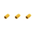 thumbnail image 1 of Youkk 4 Pieces Decorative Tire Caps Exquisite Tyre Part Modifying Accessory Golden 3Set, 1 of 6