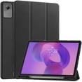 thumbnail image 1 of DWaybox Étui pour Lenovo Idea Tab Plus 12,1 Pouces Modèle 2025, Étui de Protection Antichoc avec Béquille, Fente pour Stylet Intégrée et Activation/désactivation Automatique, Étui Folio Mat en TPU Intelligent -Noir, 1 of 4
