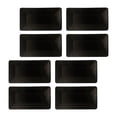 thumbnail image 1 of GUOOL 8 Pieces Disposable Plates Durable Party Paper Plates for Cafe Dining Baking Black, 1 of 9