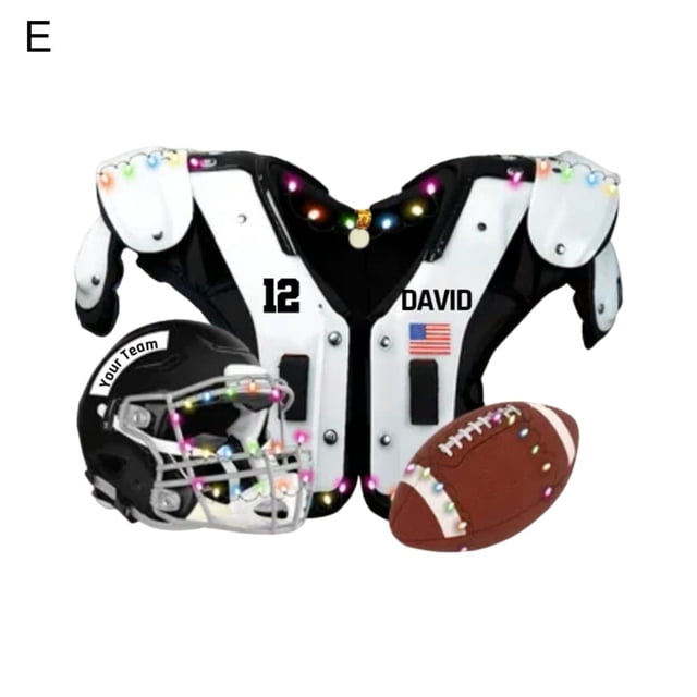 Ornement de Voiture Présent avec Casque Chic Robuste Pendentif de Football