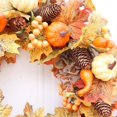 thumbnail image 3 of 1 piece autumn wreath 50cm wreath Type A, 3 of 8
