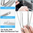 thumbnail image 2 of CNKOO 4pcs Car Radio Removal Tool Kit - U & V Shape Universal Audio Release Keys  Professional Auto Stereo Removal Set for Easy Access & Repair ZZZ, 2 of 5