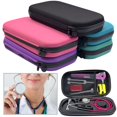 thumbnail image 1 of Leadingstar Portable Stethoscope Storage Box Carry Travel Case Bag Hard Drive Pen Medical Organizer, 1 of 7