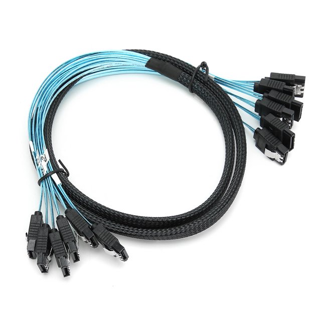 Ultra-fast Data Transmission SSD Solid State Drive To Motherboard Converter Cable, Hard Drive Data Cable Data Cord, For 3.0 Interface Black