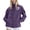 Purple, variant on Fall Saving! srobpty Women's Long Sleeve Windbreaker Jacket, Women Men Rain Jacket Water Proof Breathable Thin Bicycle Raincoat Travel Cycling Jacket Outdoor Jacket Windbreaker with Hood Purple, L