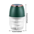 thumbnail image 3 of WMQPNNS Christmas Decor Mini Food Processor 350Ml Compact Kitchen Chopper Efficient Vegetable Meat Grinder Quick Prep Garlic Onion Mincer Function for Fruits, 3 of 4