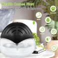 thumbnail image 3 of JUNWELLCA Air Purifier (Black) - Water Filter Air Washer For Home and Office - Essential Oil Aroma Diffuser With LED Night light - Small Air Cleaner For Smoke and Pets, 3 of 5