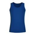 thumbnail image 4 of Timegard Hauts d'Entraînement pour Hommes Col Rond Sans Manches Tee-Shirts Confortables Décontractés d'Été, 4 of 6